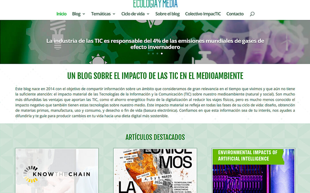 Blog | Ecología Y Media