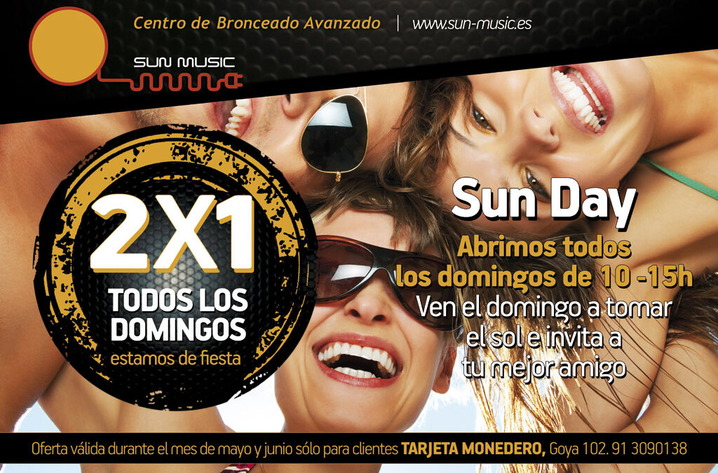 Cartel publicitario para SunMusic