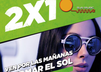 Publicidad de revista de SunMusic